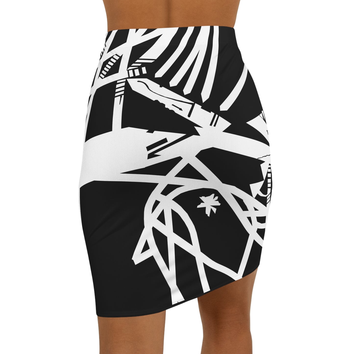 Van Halen 1980 Eddie Van Halen Danelectro/Charvel Star Women's Mini Skirt