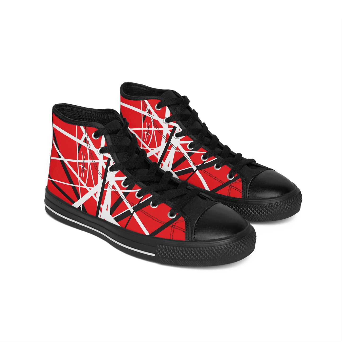 Van Halen Tribute Frankenstrat High-top Men's Sneakers Sz 8-14