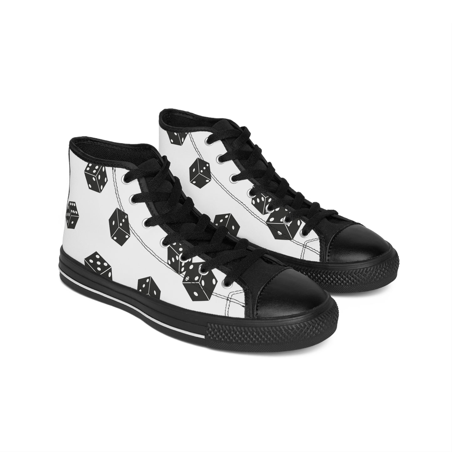 Van Halen 1984 Eddie Van Halen Dice Men's High-top Sneakers Sz. 8-14