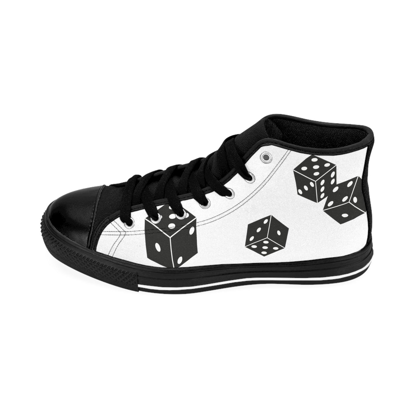 Van Halen 1984 Eddie Van Halen Dice Men's High-top Sneakers Sz. 8-14