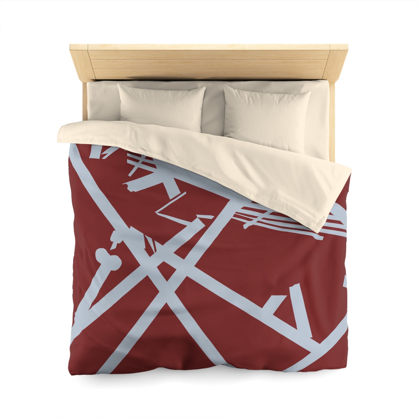 Van Halen Eddie Van Halen THE SHARK Duvet Cover