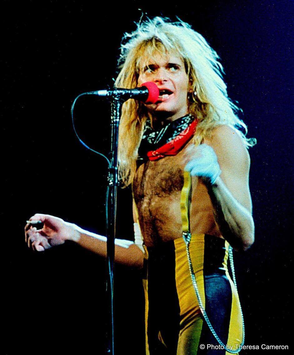 Van Halen David Lee Roth 1980 "Spandex" Pink/Black or Yellow/Black