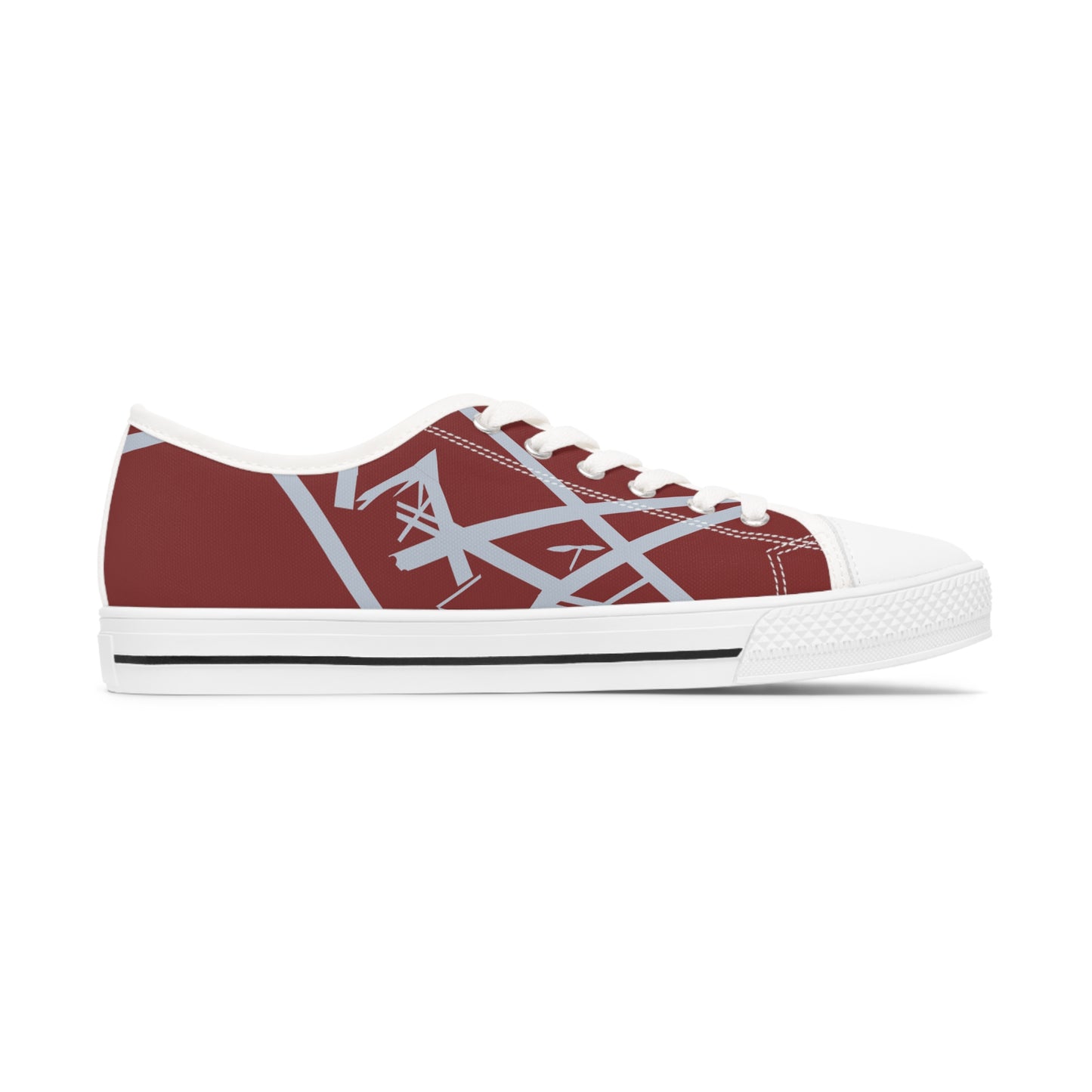 Van Halen EVH THE SHARK Women's Low Top Sneakers Sz. 5.5-12