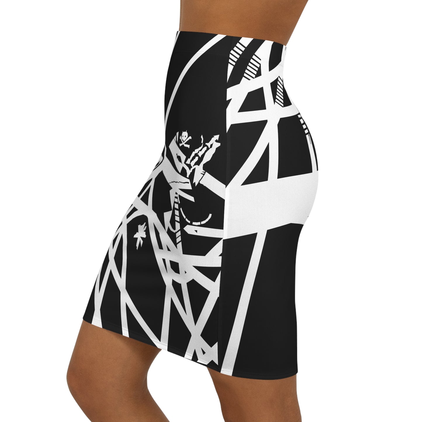 Van Halen 1980 Eddie Van Halen Danelectro/Charvel Star Women's Mini Skirt