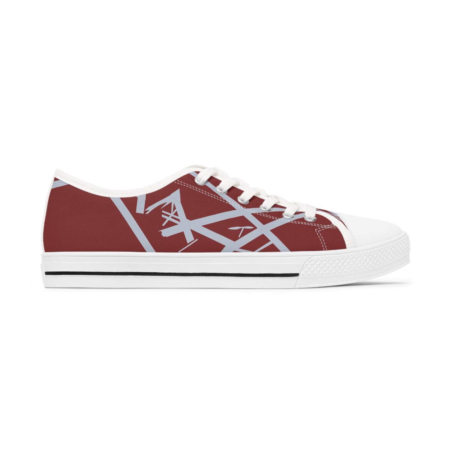 Van Halen EVH THE SHARK Women's Low Top Sneakers Sz. 5.5-12