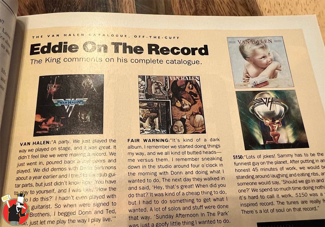 The Complete Van Halen Guitar World/ Guitar Legends 1992