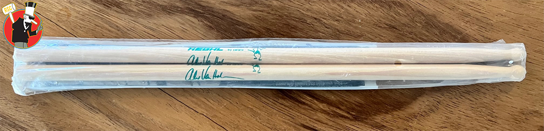Alex Van Halen Regal Tip 17.75" Signature Drumsticks RARE New in Package!