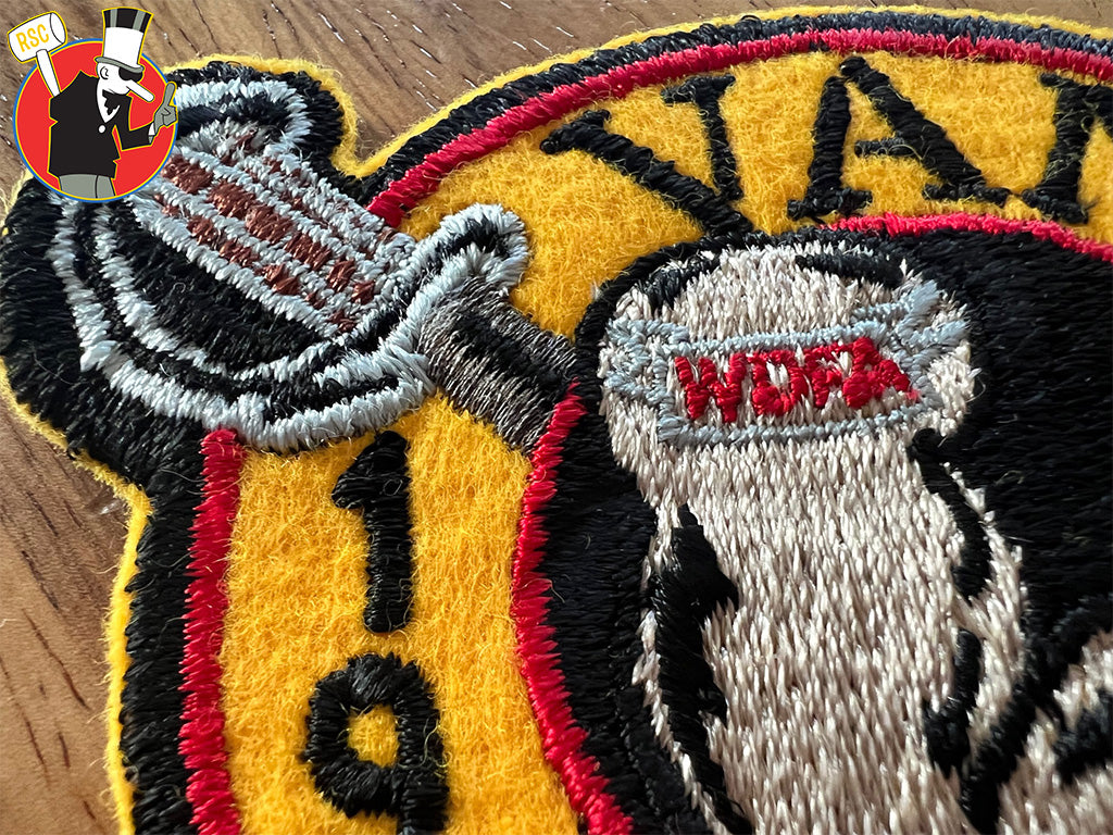 Van Halen 1984 "Security Team" WDFA Patch Extremely Rare! Only One Available!
