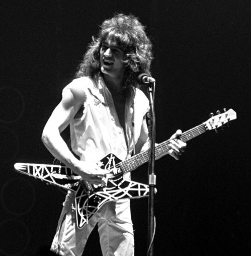 Van Halen Eddie Van Halen Star Pillow 18 x 18