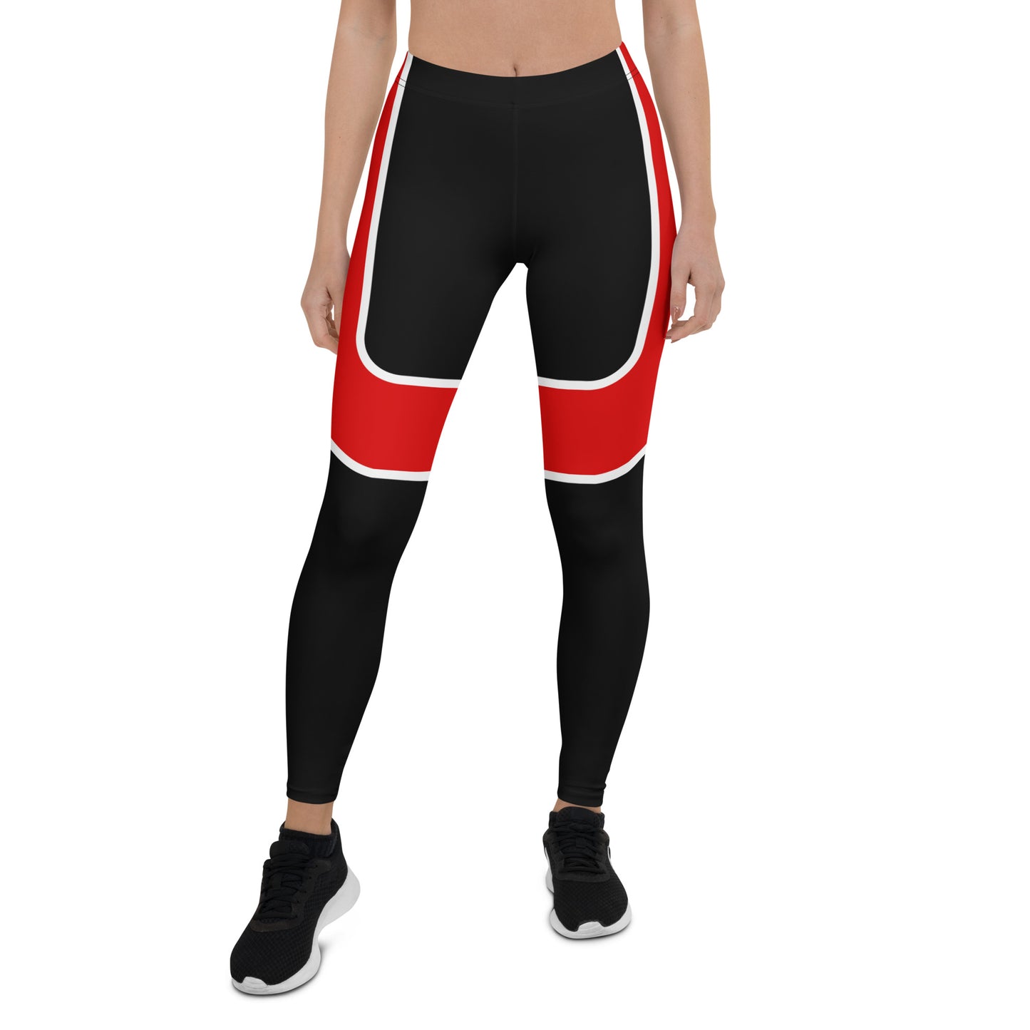 Van Halen David Lee Roth 1981 "Spandex" BLK/Red or WH/ Red - WOMEN'S