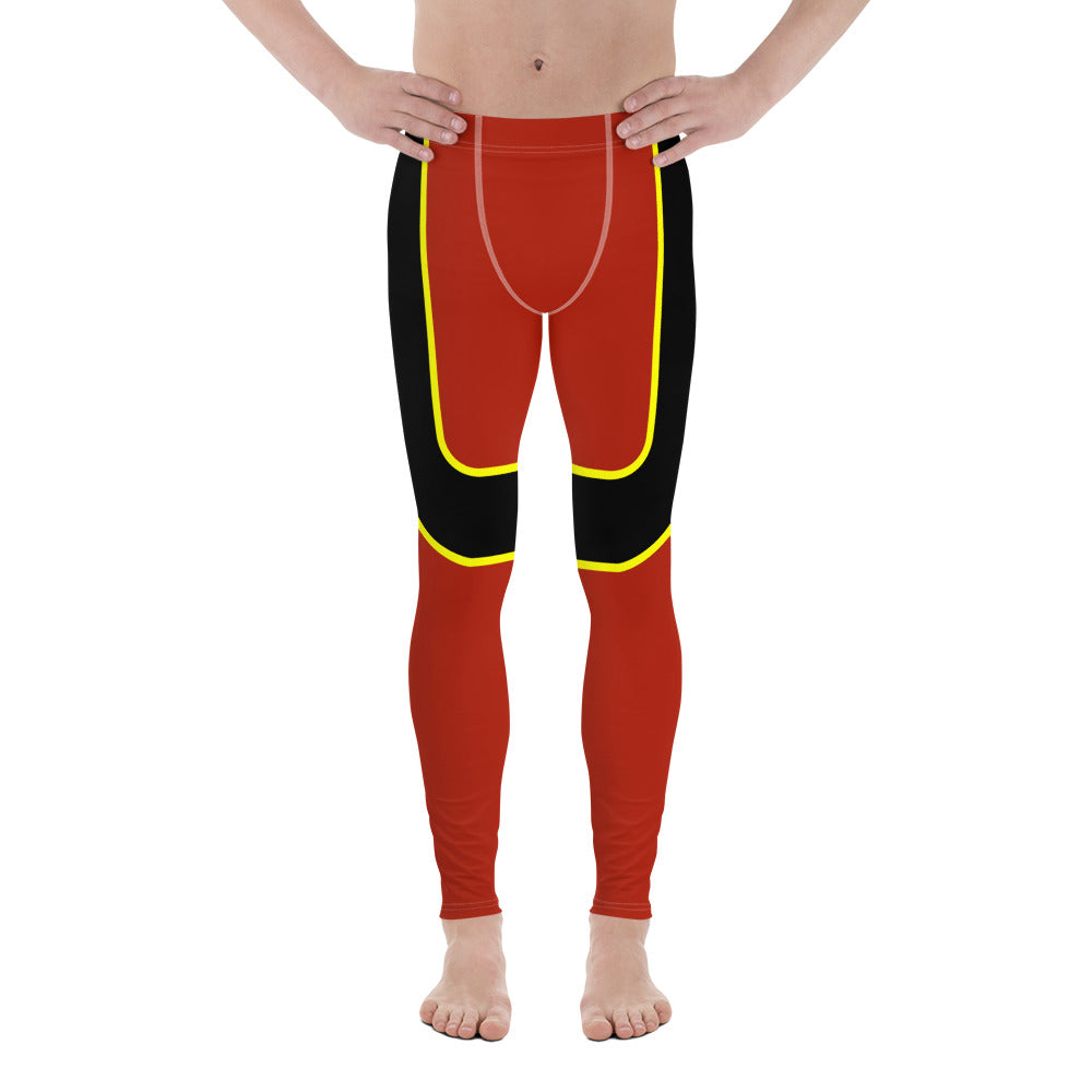 Van Halen David Lee Roth 1981 "Spandex" Dark Red - MEN