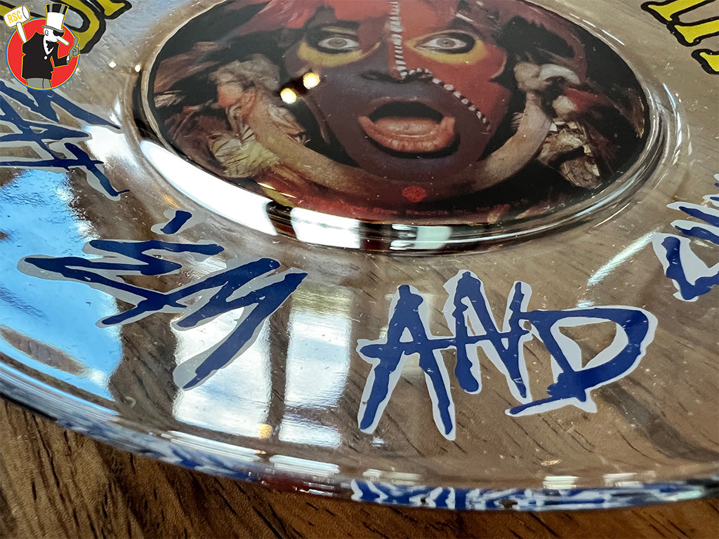 SOLD! David Lee Roth Eat 'Em and Smile Promotional Dining Plate 1986