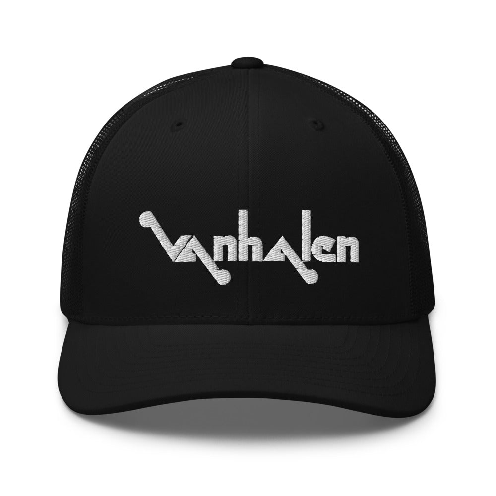 Van Halen ORIGINAL Logo (1974-1978) Retro Trucker Hat / 10 Colors!