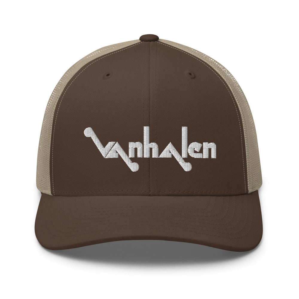 Van Halen ORIGINAL Logo (1974-1978) Retro Trucker Hat / 10 Colors!