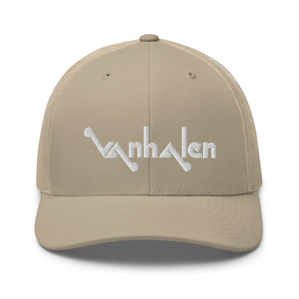 Van Halen ORIGINAL Logo (1974-1978) Retro Trucker Hat / 10 Colors!