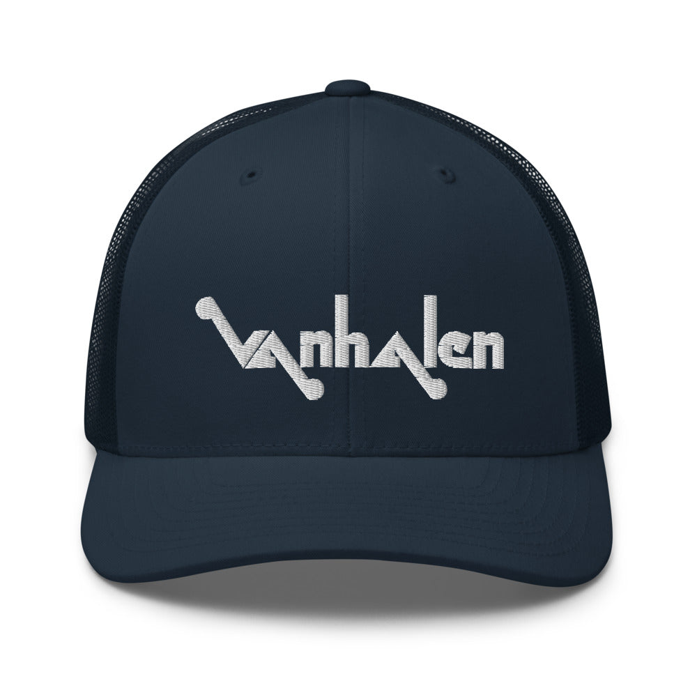 Van Halen ORIGINAL Logo (1974-1978) Retro Trucker Hat / 10 Colors!