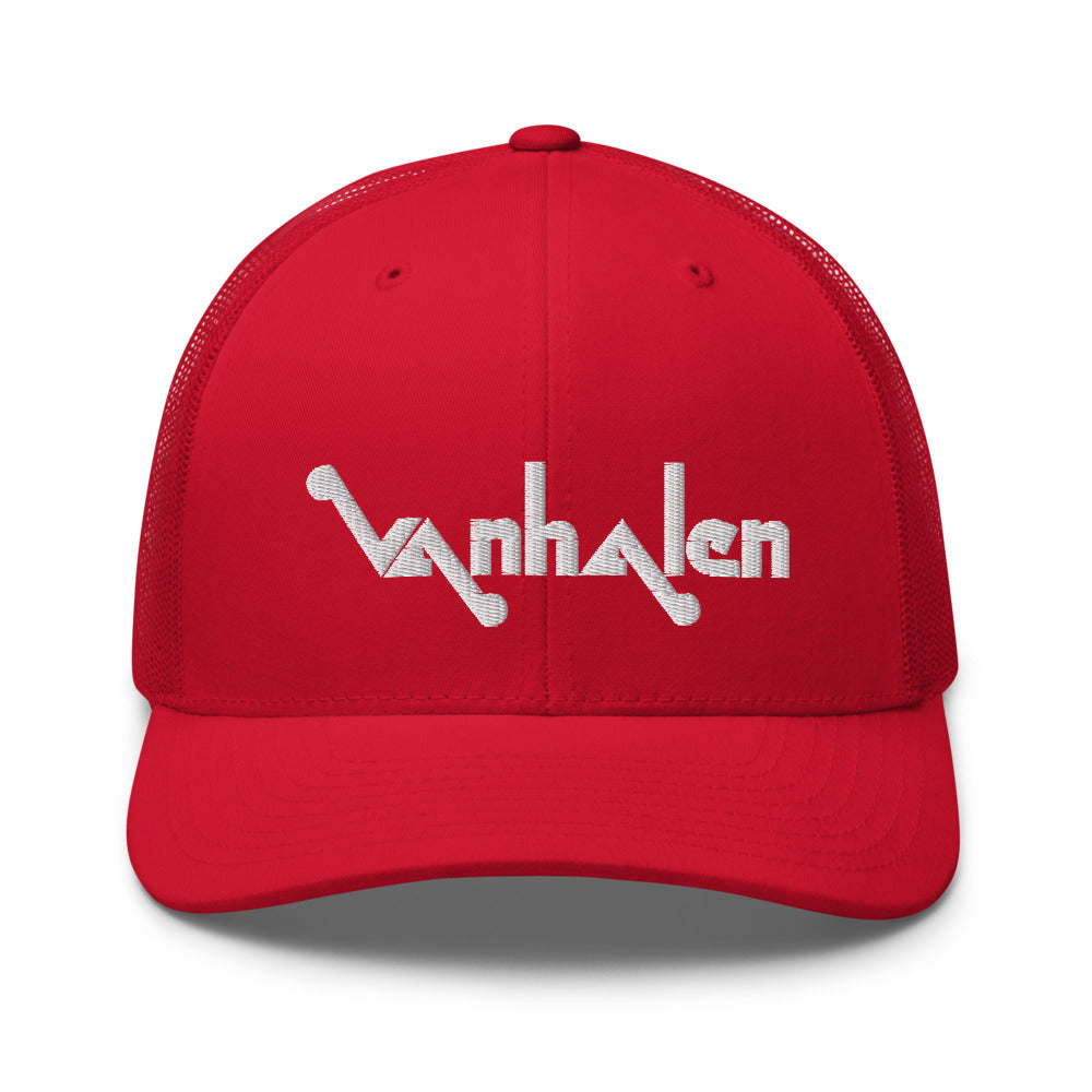 Van Halen ORIGINAL Logo (1974-1978) Retro Trucker Hat / 10 Colors!