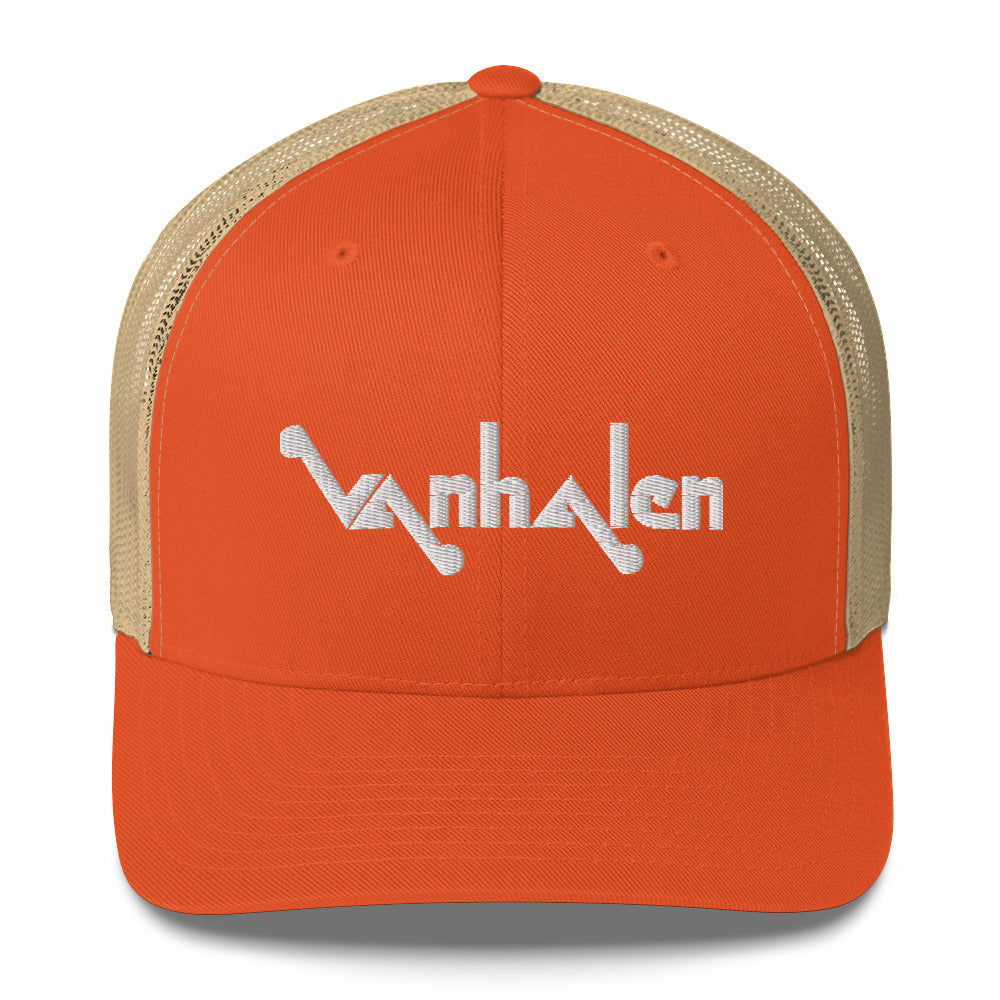 Van Halen ORIGINAL Logo (1974-1978) Retro Trucker Hat