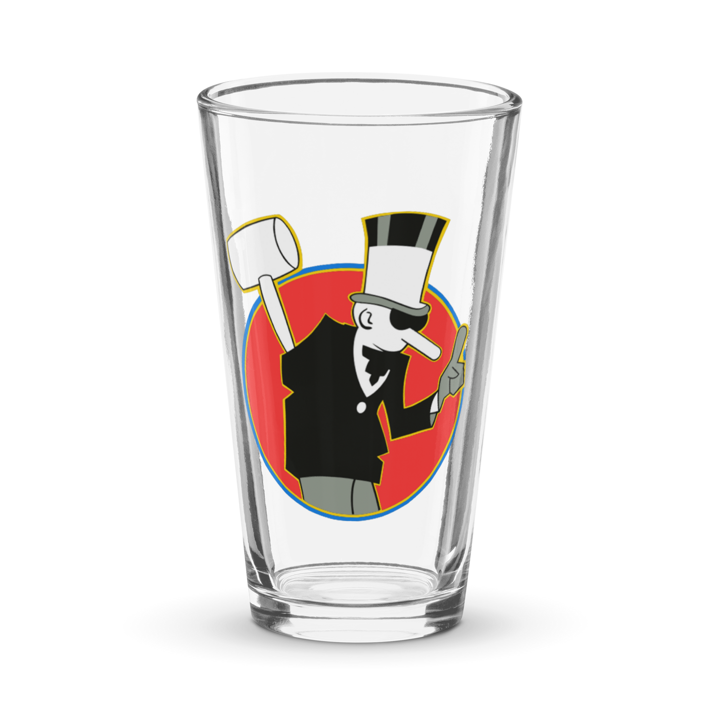 Van Halen Hammer Guy Pint Glass