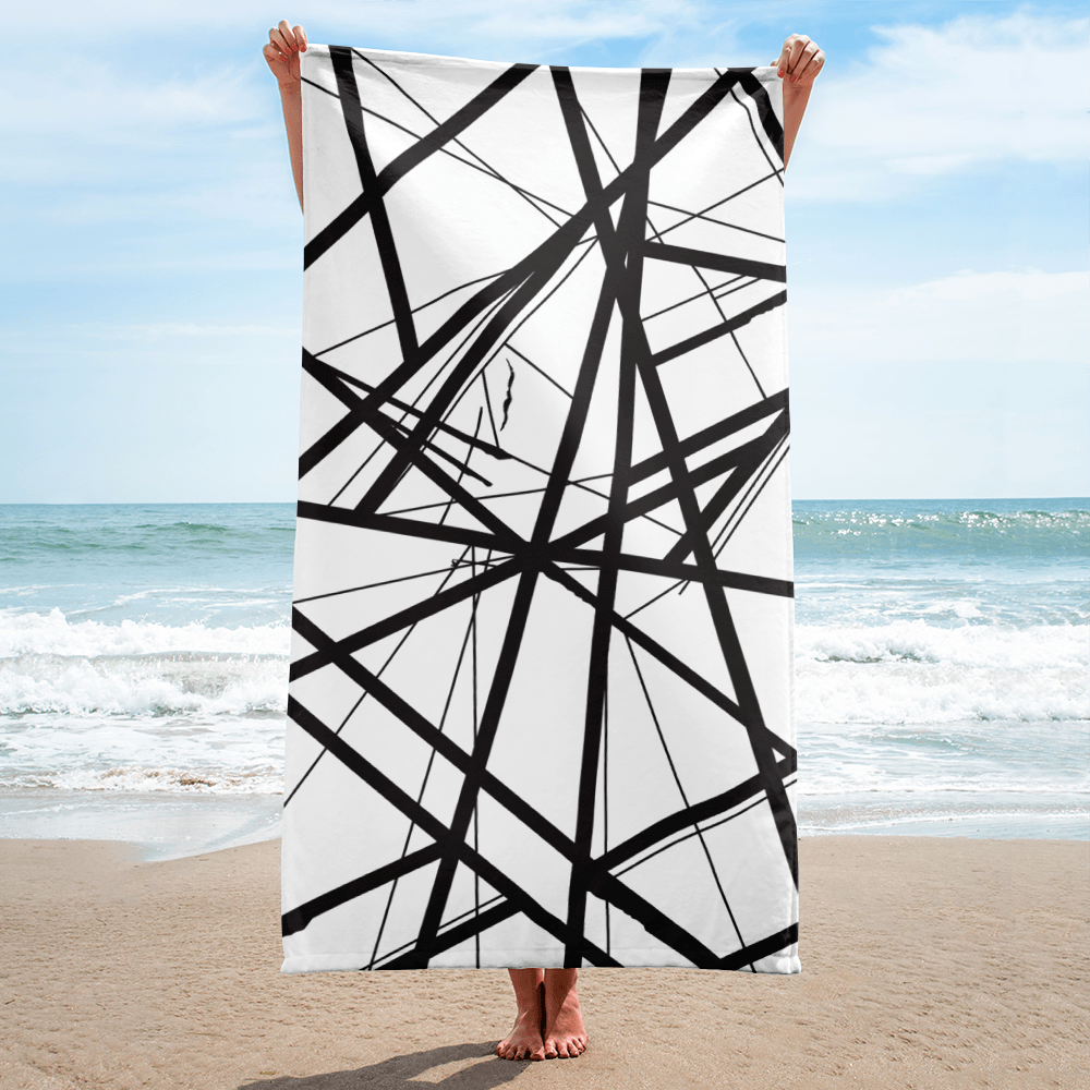 Van Halen Eddie Van Halen 1978 Franken Beach Towel 60 x 30