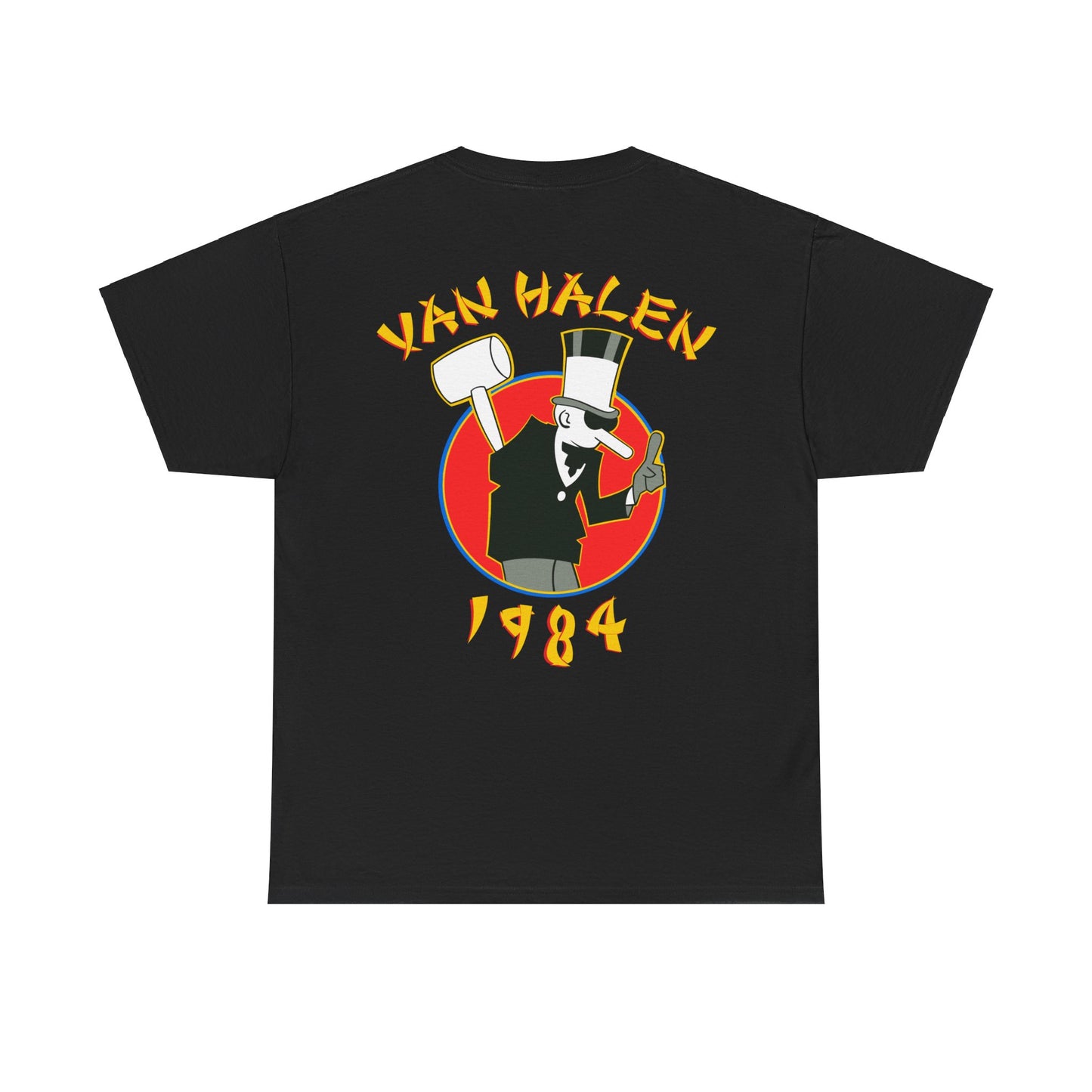 Van Halen 1984 Tour of the World 2 Sided T