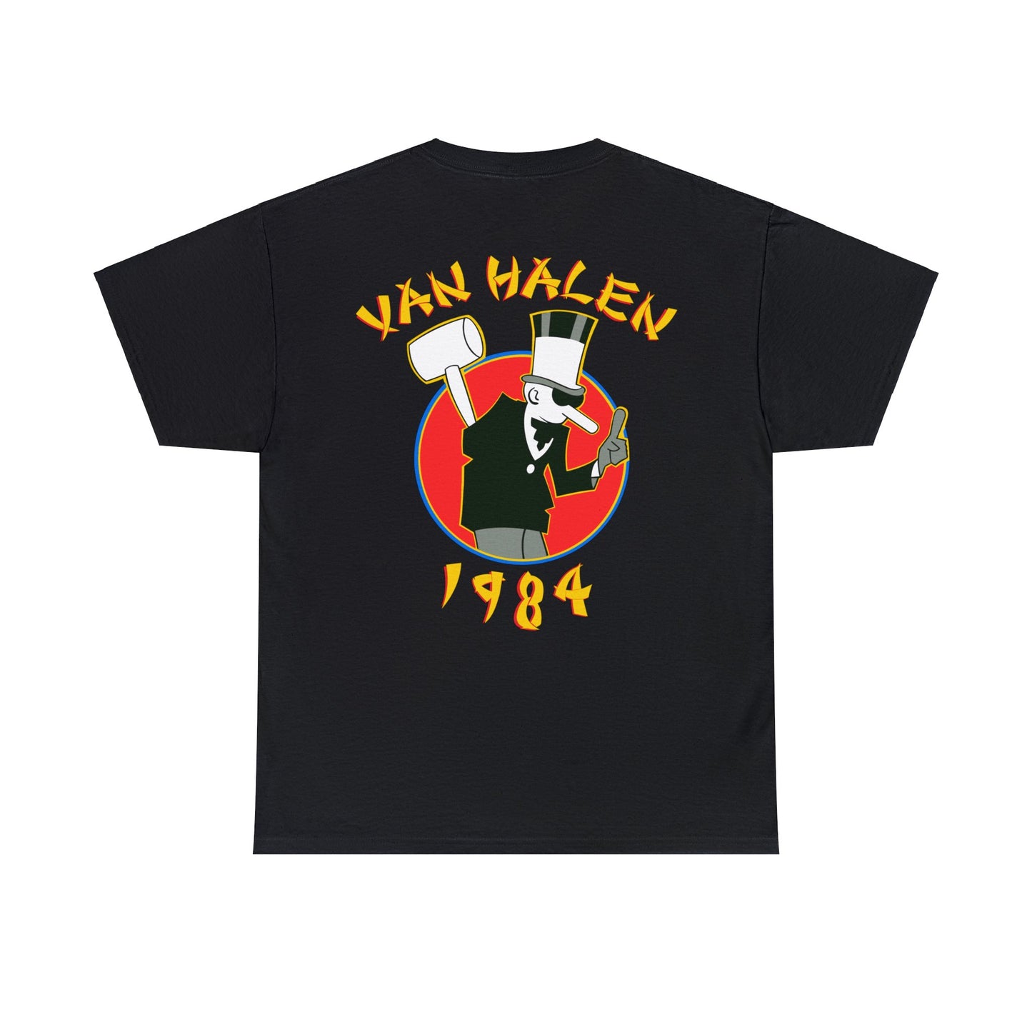 Van Halen 1984 Tour of the World 2 Sided T-Shirt S - 5XL