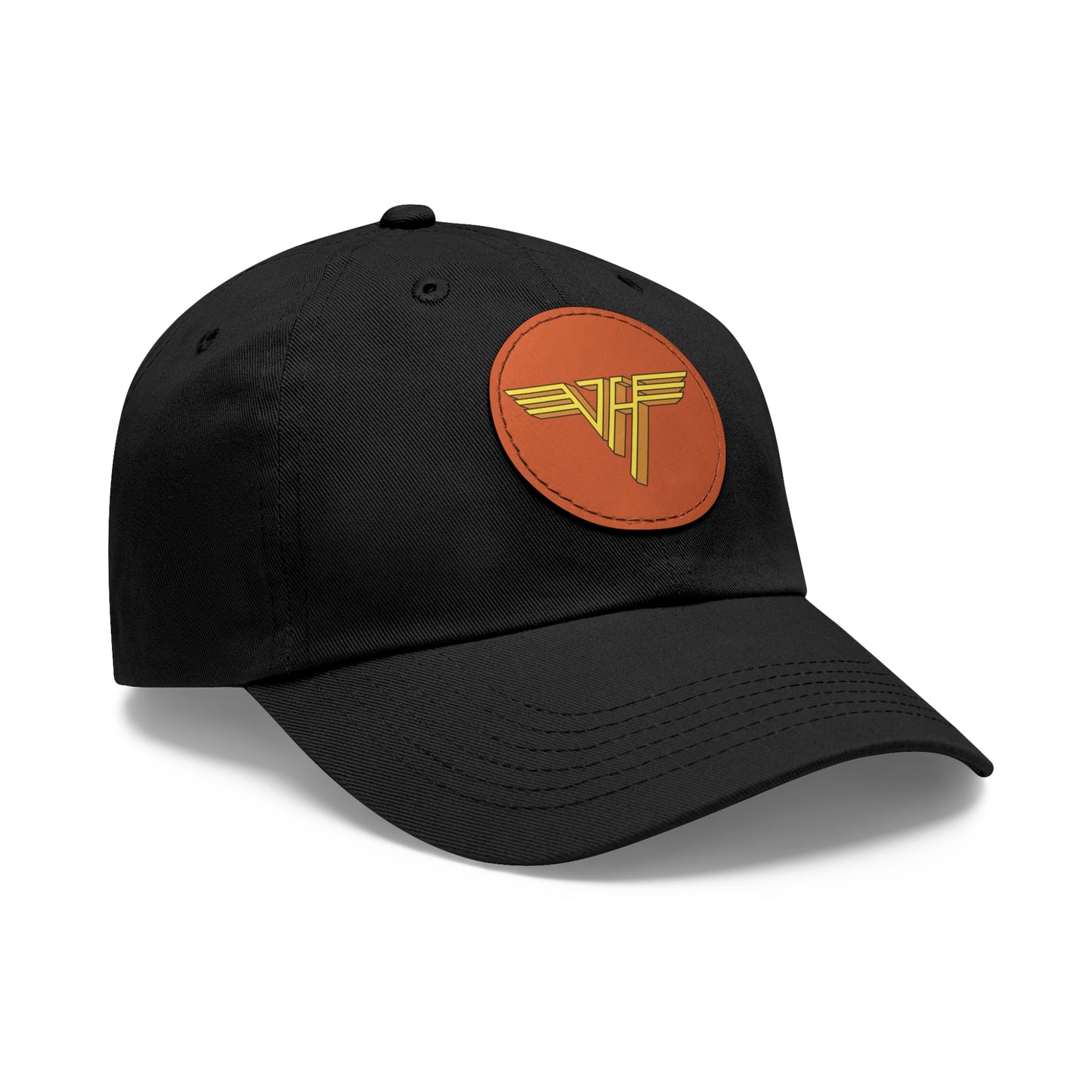 Mighty Van Halen Low-Profile Dad Hat with Leather Patch- 3 Colors!