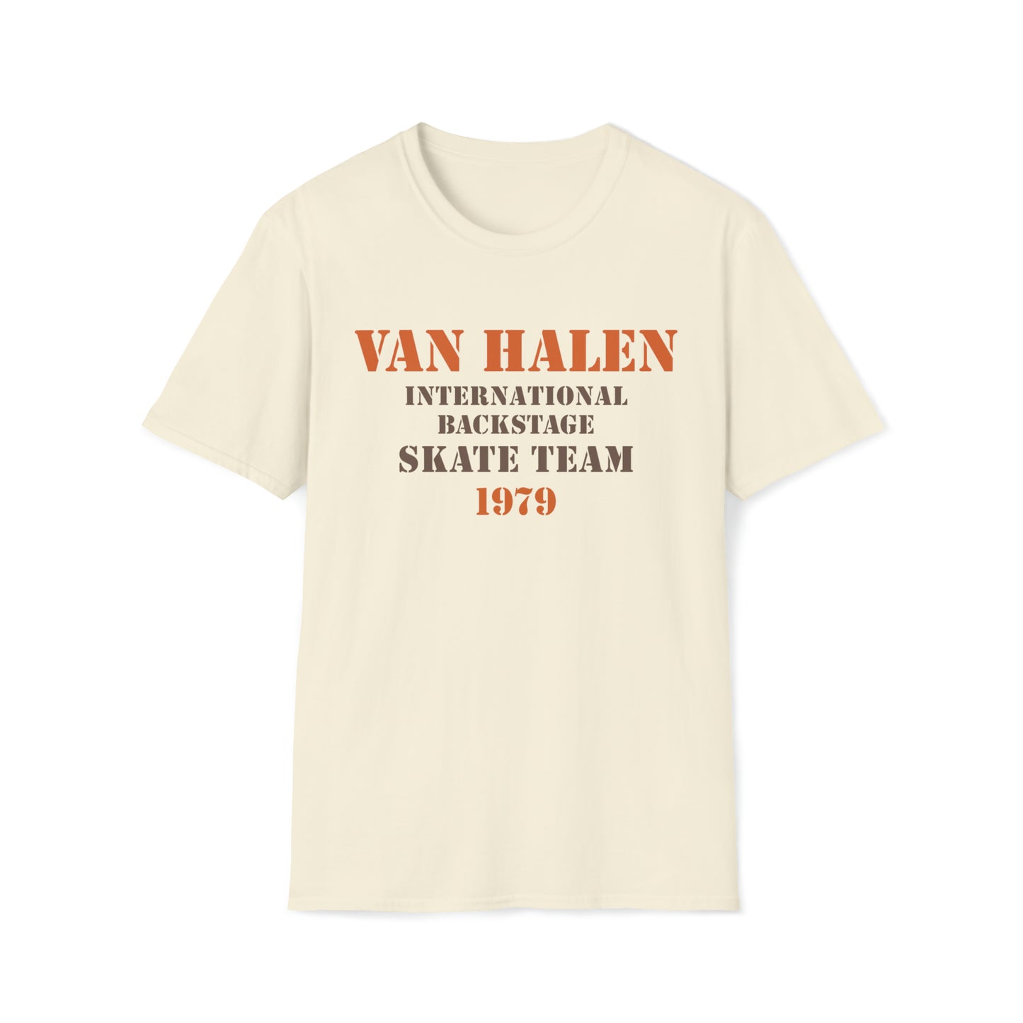 Van Halen 1979 Backstage Crew Tour T-Shirt
