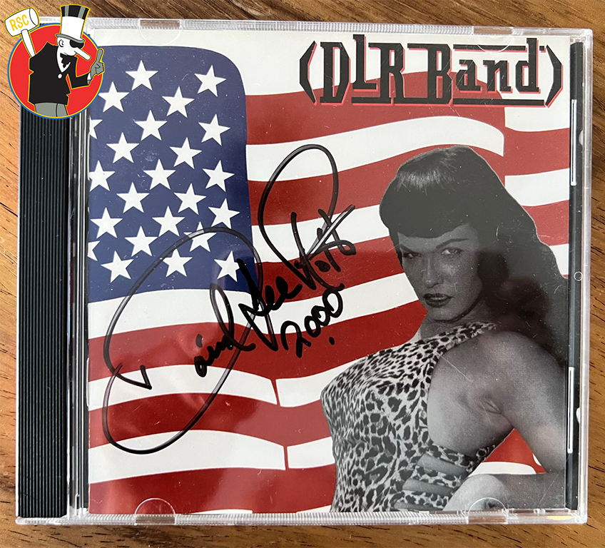 SOLD! David Lee Roth Van Halen Autographed DLR Band CD 2000