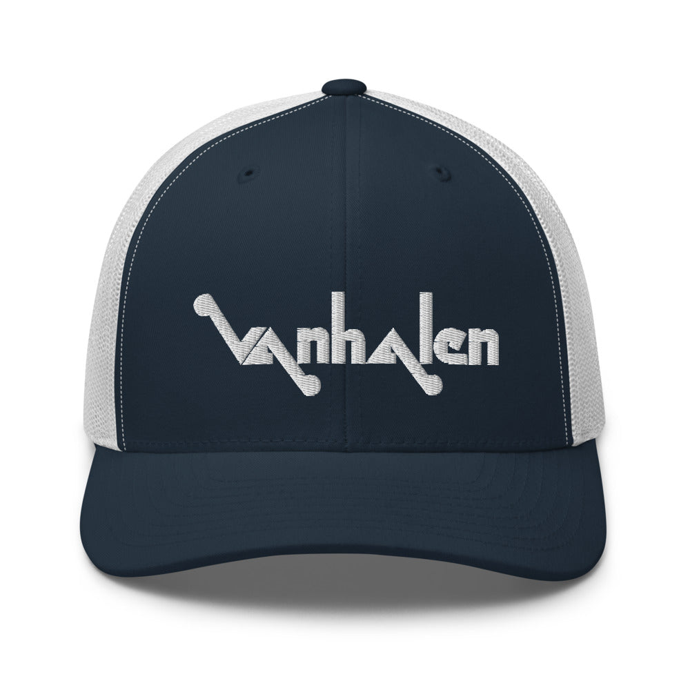 Van Halen ORIGINAL Logo (1974-1978) Retro Trucker Hat / 10 Colors!